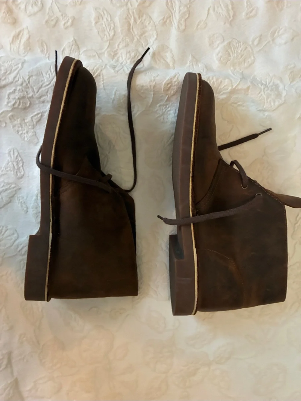 Clark’s Men's Brown Leather Chukka Boots - Classic Casual